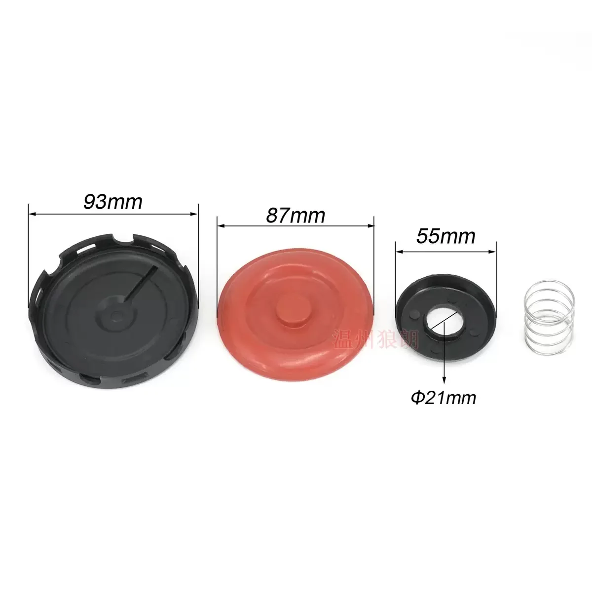 Car PCV Valve Diaphragm with Spring PCV Valve Replacement 07K103469G for VW Jetta Passat Beetle Audi A3 Golf Jetta 2.5L/2.0L