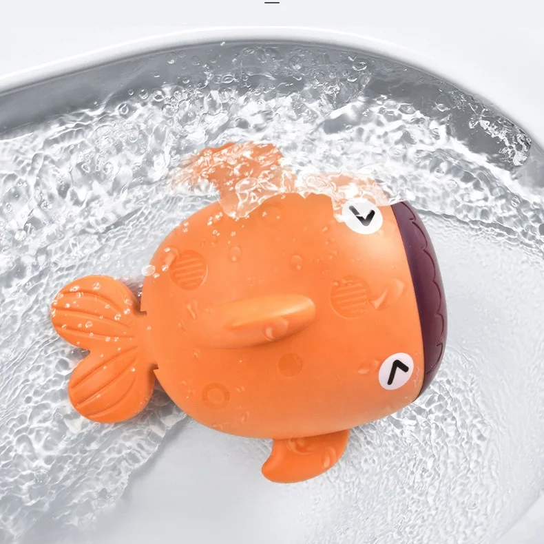 Высококачественная игрушка для рыбалки в ванну, заводная плавающая игрушка-Кит, плавающая игрушка, магнитная удочка для малышей, Детский комплект для купания, рыба