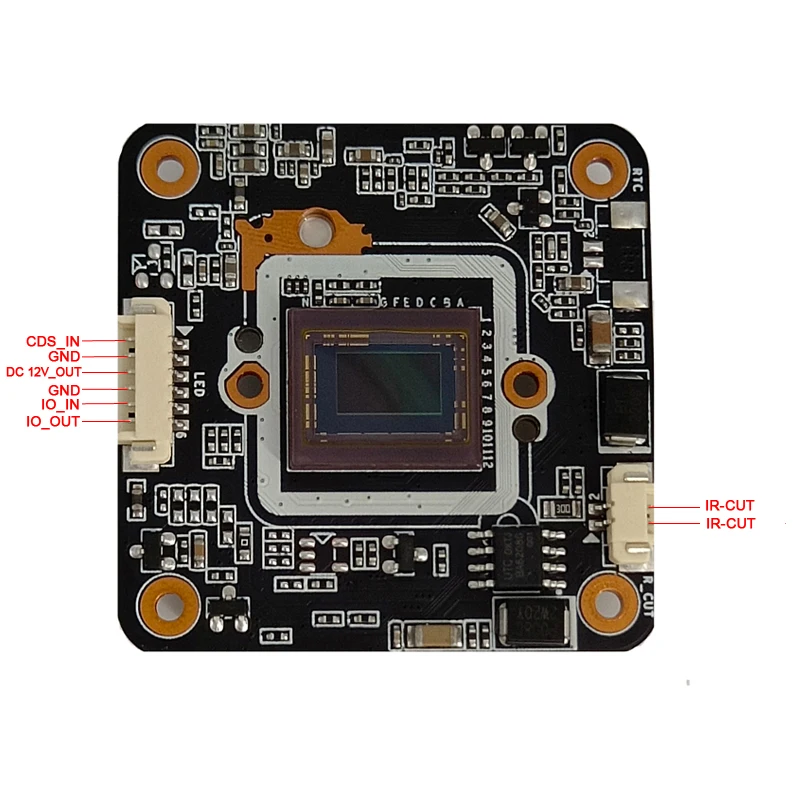 IMX347 CMOS Sensor 4MP AI Black light HD Network Camera Module