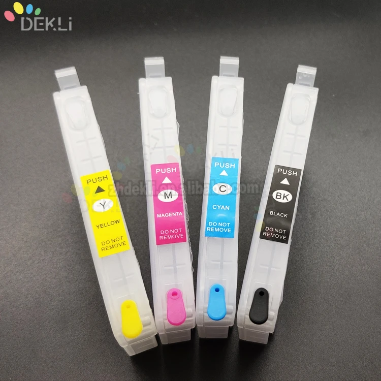 T3591-T3594 Refillable патрон чернил для принтера Epson WF 4725 4730 4720 4740 набора СНПЧ картридж с чипом автоматического