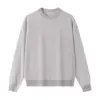 Cuello redondo-ceniza blanca