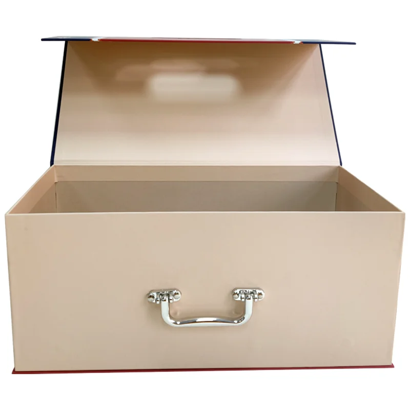 2025 High Quality Recycled Magnetic Flip Packaging Paper Box Strong with Embossing and Matt Lamination Folder Type details