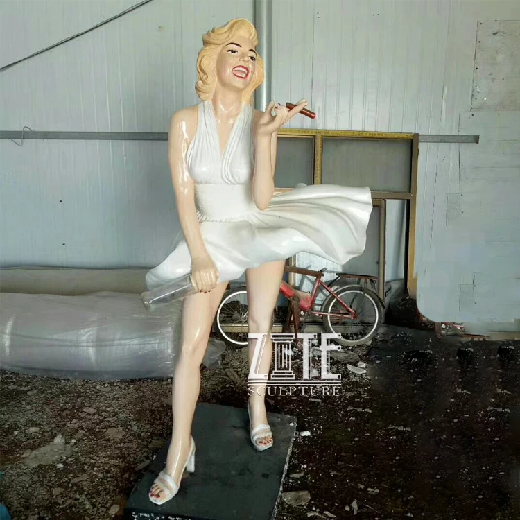 Life Size Polyresin Fiberglass Movie Star Sculpture Resin Marilyn Monroe  Statue - Buy Life Size Polyresin Fiberglass Movie Star Sculpture Resin  Marilyn Monroe Statue Product on