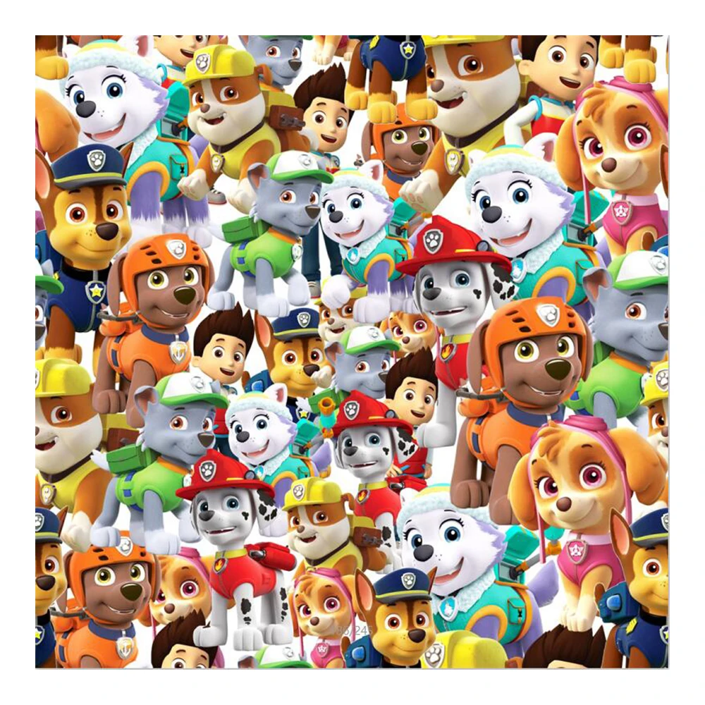 The Factory Outlet Paw Patrols Cartoon Cotton Woven Fabric For Clothing - Buy Custom Cotton Woven Product on Alibaba.com