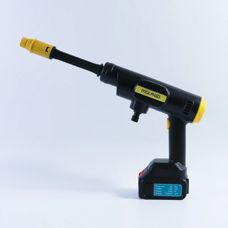 Hot Selling 48vf Lithium Electricity Foaming Bike Water Spray Air Gun For Car Wash With Low