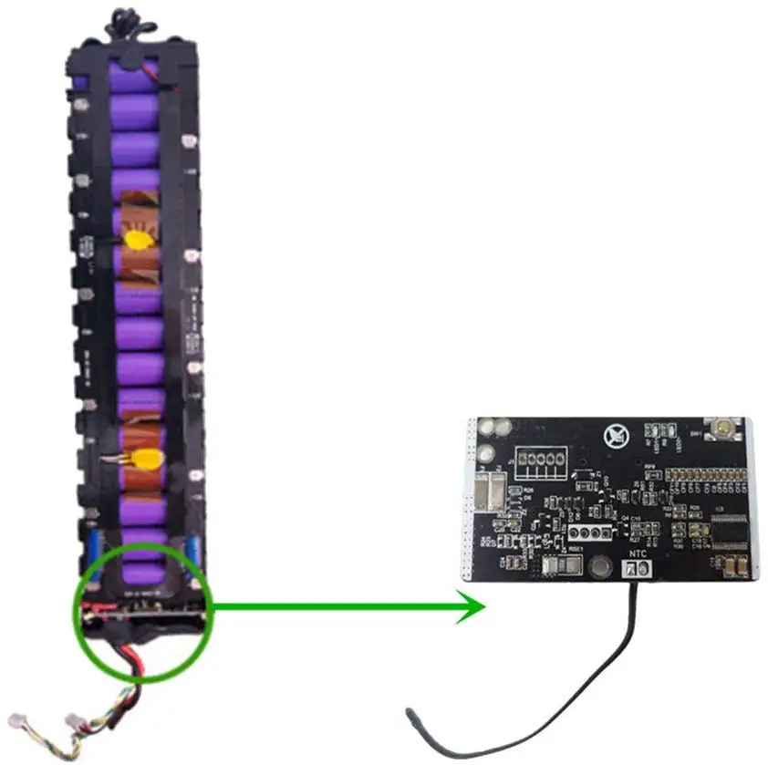 Superbsail Circuit Board Replacement BMS Easy Install Repair Durable Parts Battery Protection Xiaomi M365 1S Scooter Accessories details