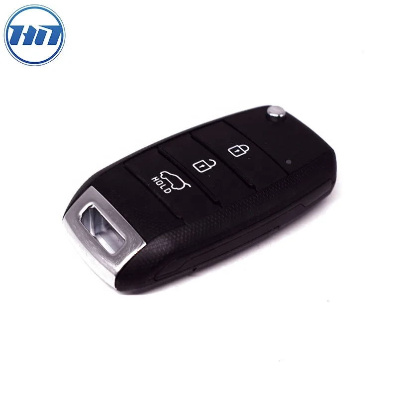 Source 3 Buttons RKE-4F18 Genuine Flip Blank Key Auto Parts 95430  