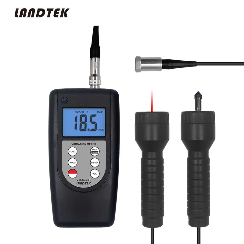 Landtek Vm6370t Tachometer & Vibration Meter Vibration Analyser ...