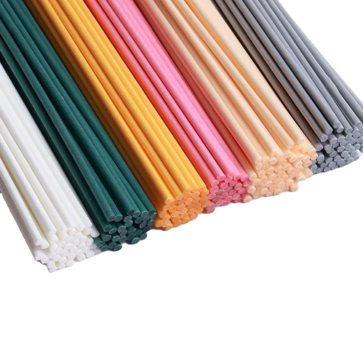 product custom size synthetic fiber stick reed rattan wooden bamboo diffuser sticks aroma perfume rods-4
