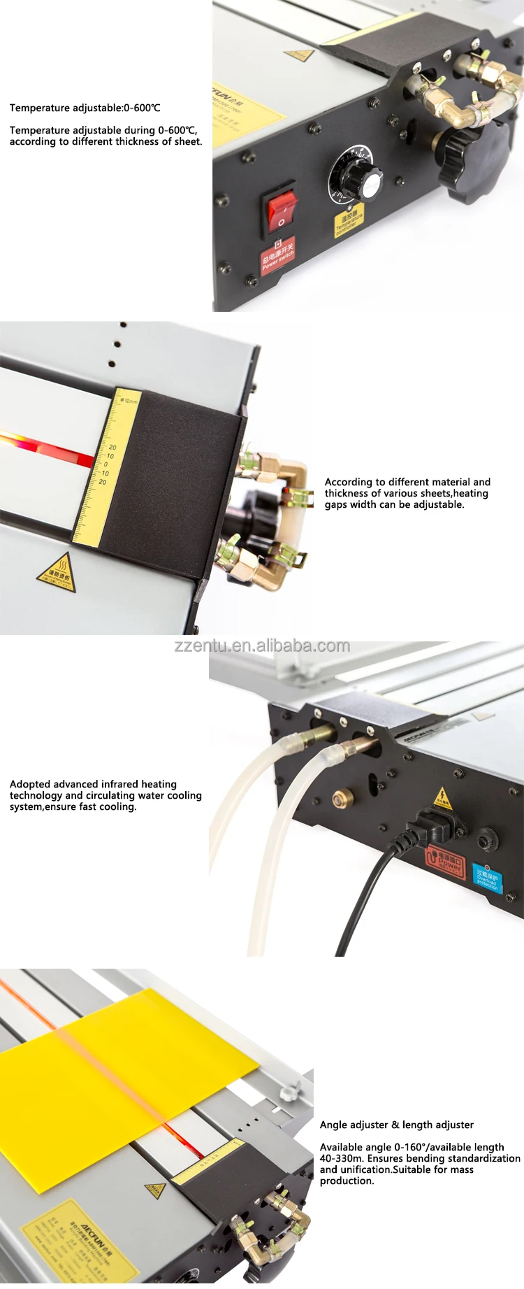 Acrylic Bender With Angle Positioning Organic Plate Hot Bending Machine ...