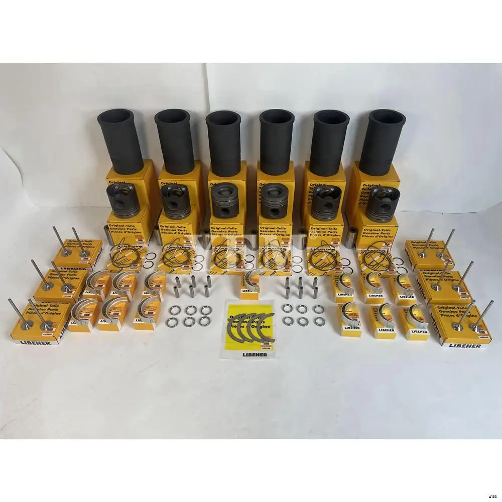 Engine Rebuild Kit With Piston Ring Valve Bearings Set Fit for Liebherr R944