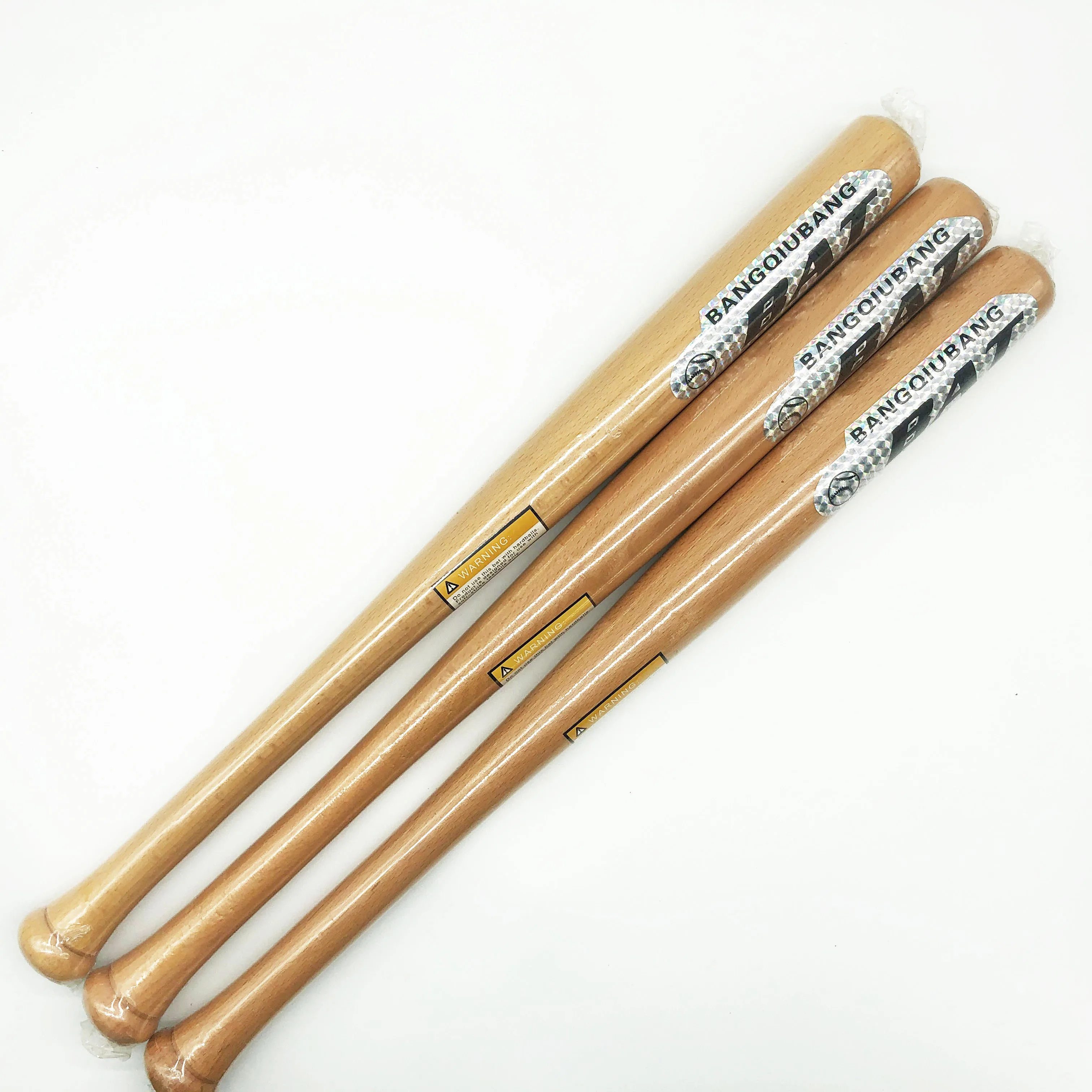 Wooden Baseball Bat (beech) - Perfect for Training & Protection