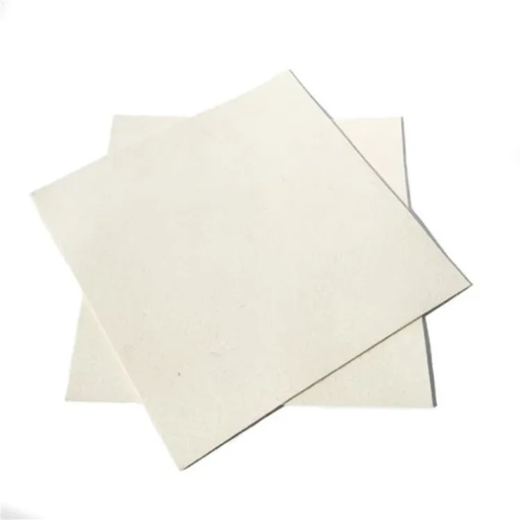 Изготовленный на заказ толстый промышленный прессованный шерстяной войлочный лист 100% белая промышленная шерстяная войлочная