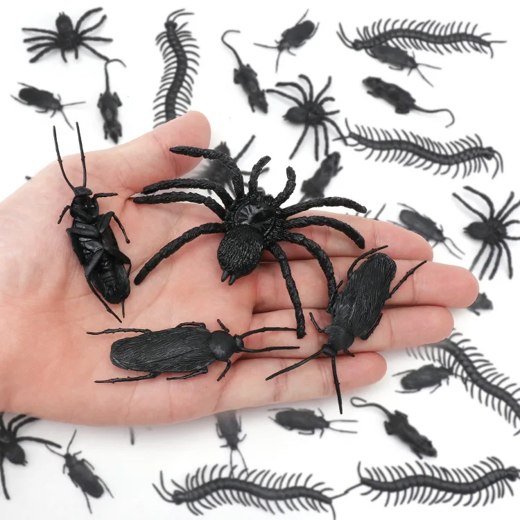 Маленький ассортимент BX321 для Хэллоуина для детей, пластиковые игрушки для шуток, для вечеринок, коробка для сокровищ для мальчиков и девочек