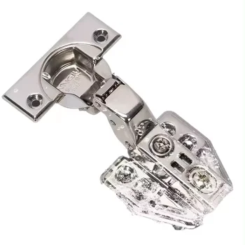 Kitchen Furniture Accessories 35mm-Cup Two Way Full Overlay Hidden Soft Close Cupboard Door Cabinet Hinge