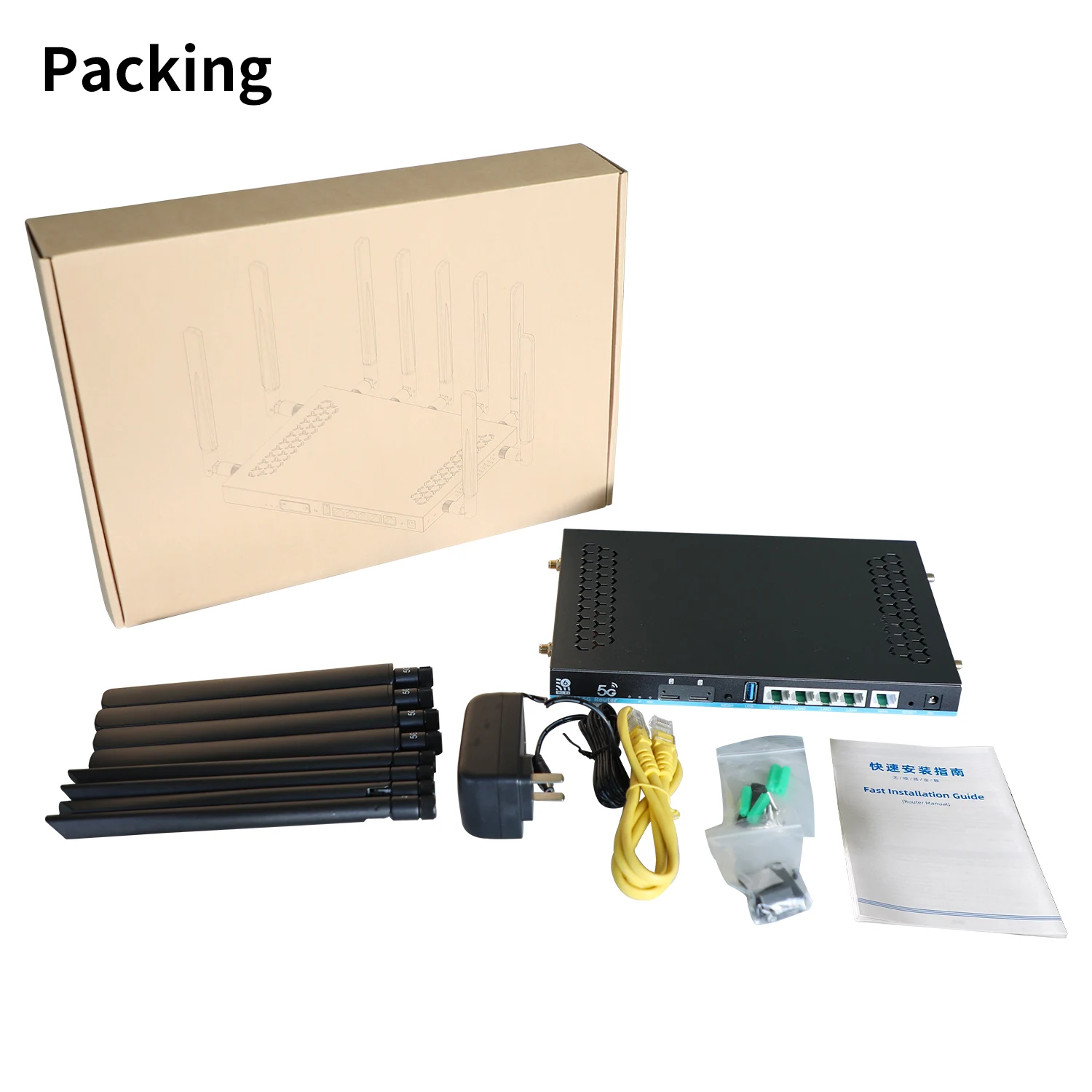 5G Gigabit Dualband Openwrt Wifi6 Router - High Speed