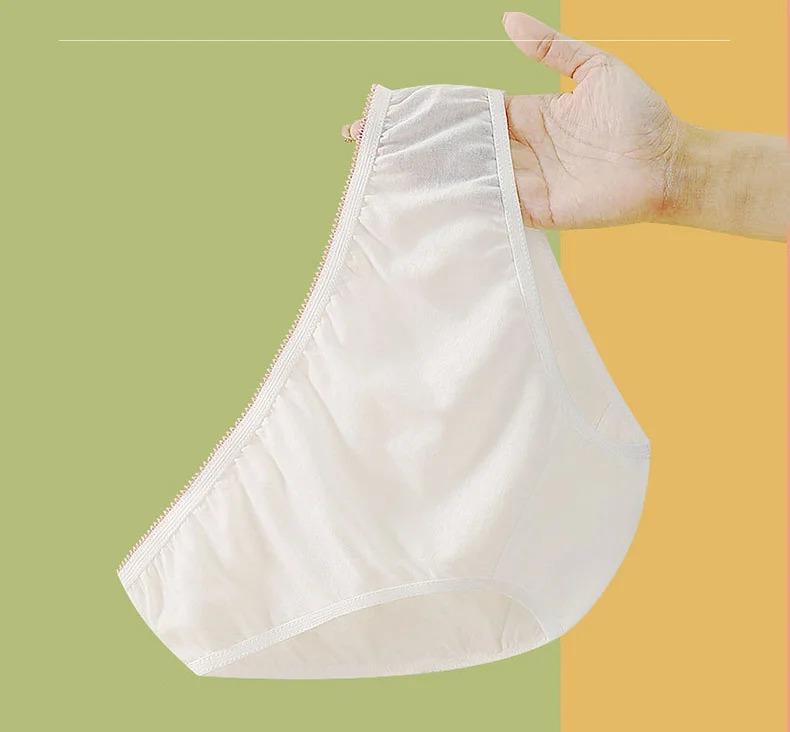 Wholesale Cheap 100 Cotton Disposable Maternity Under Panties Hospital