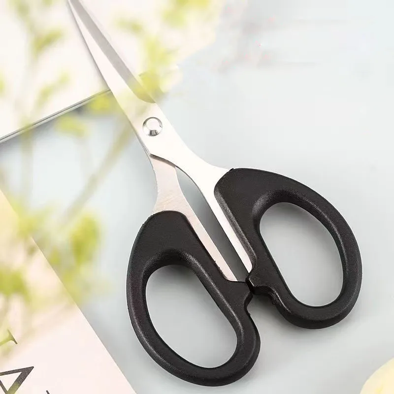 Высококачественные Профессиональные Черные ножницы из нержавеющей стали для офиса и студентов