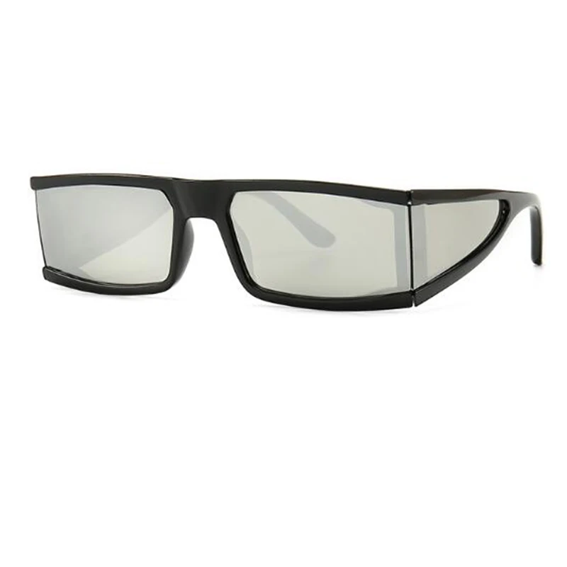 SUNBSR Thick Frame Sunglasses for Women Men Retro Square Black Sun Glasses  Fashion Chunky Rectangle Shades