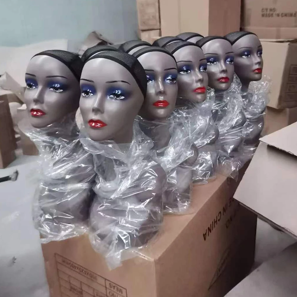 Wholesale Mannequin Head Female Realistic Head Mannequin For Wigs