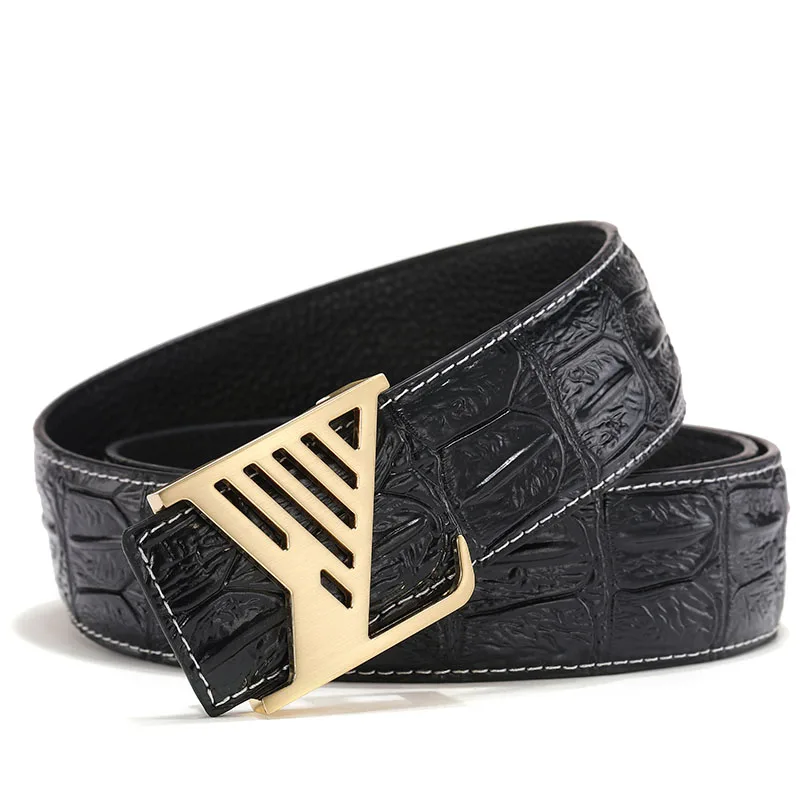 2023 Wholesale Luxury Designed Brands Customized Belt Advanced Leather