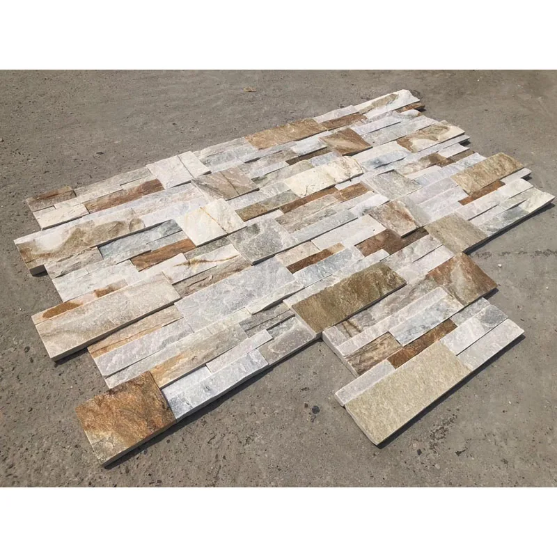 Cheap Natural Slate Z Shape Cultural Stone Facades Stones Wall Cladding