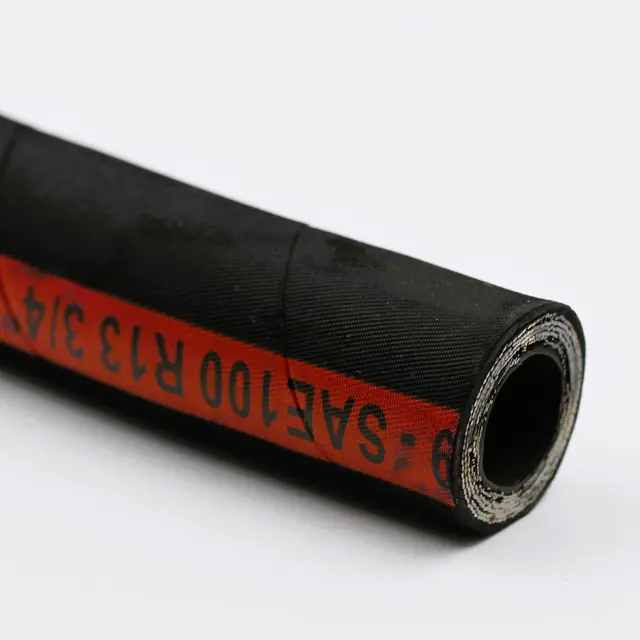 Multi-Spiral Steel Wire Hydraulic Rubber Hose  4000PSI Constant Working Pressure Meet SAE 100 R13  Industrial Hose