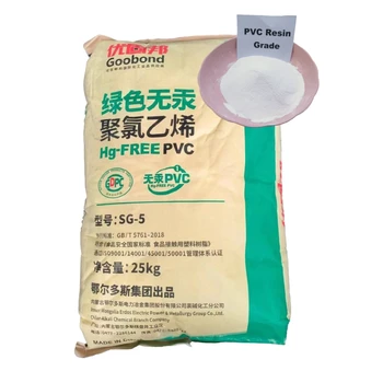 Factory Price for PVC Resin SG-5 K67 Resin Plastic Products Polyvinyl Chloride PVC Resin Powder