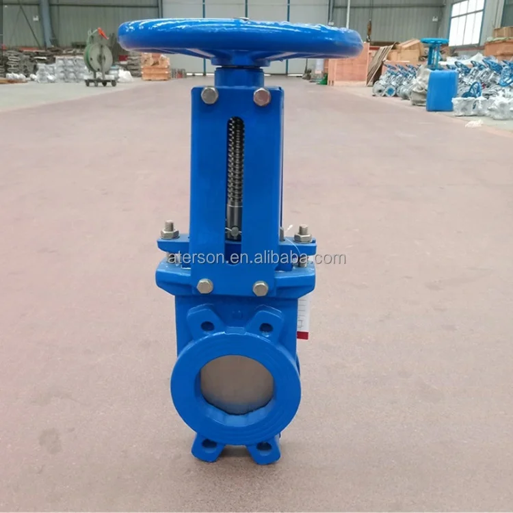 Oem Manufacturing Big Size Electric Actuator Motorized Control Carbon Steel Steel Knife Gate