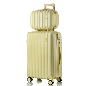 Unisex 4-Piece PC Aluminum Travel Luggage Set Large Capacity Carry-Ons Spinner Caster TSA Lock Business Use Factory Wholesale
