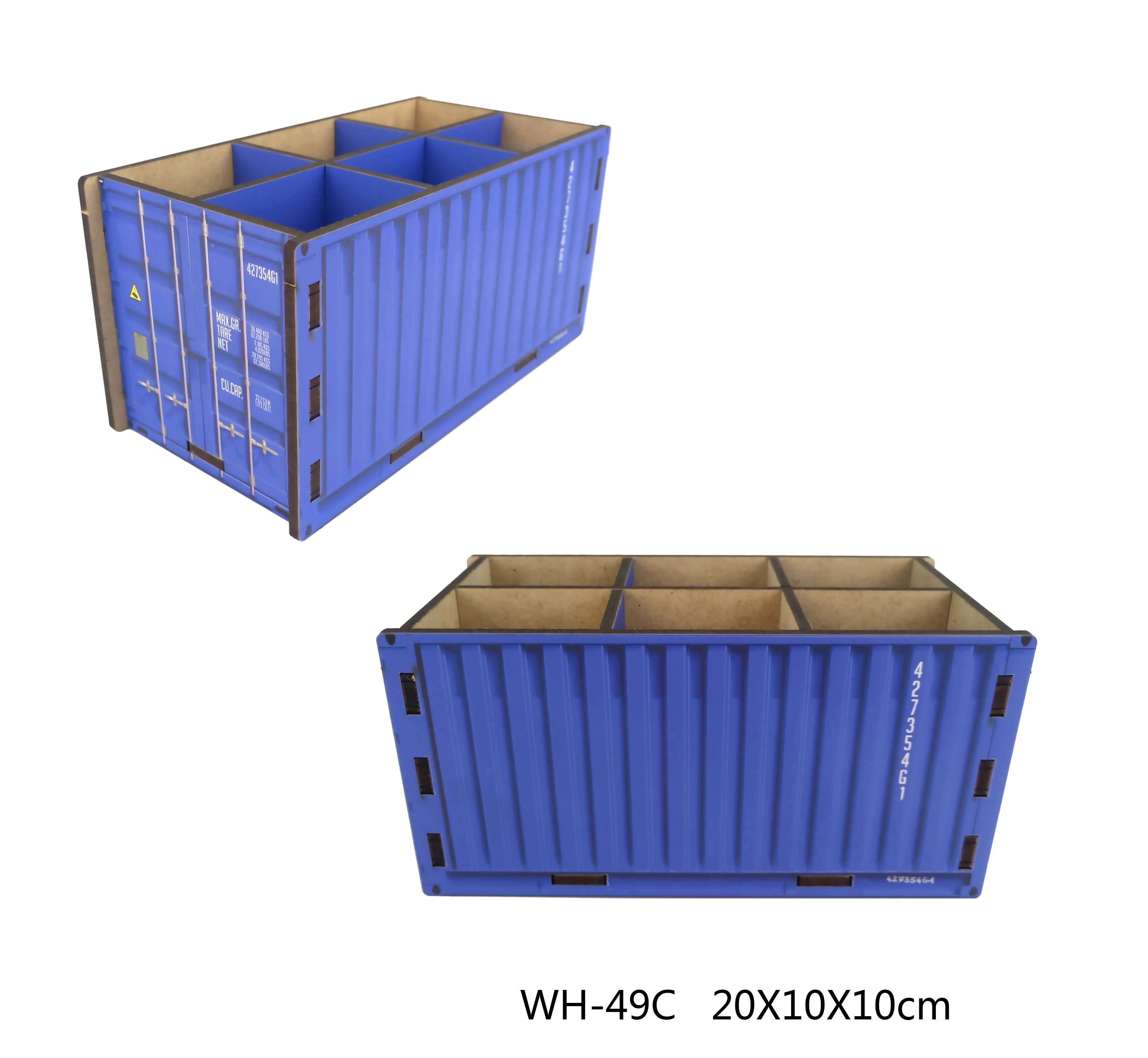 Картонный контейнер для ручек и карандашей в британском стиле, офисные принадлежности, Настольный Органайзер