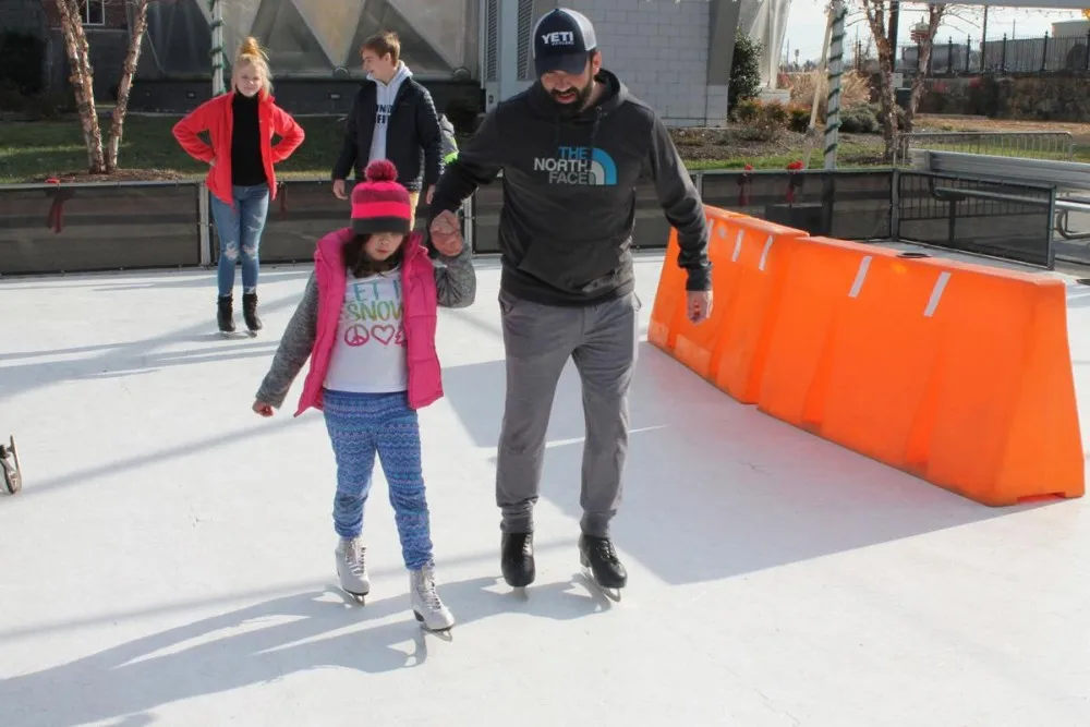 Synthetic Ice Ice Skating Rink Mats Skating Tiles Synthetic Ice Hockey