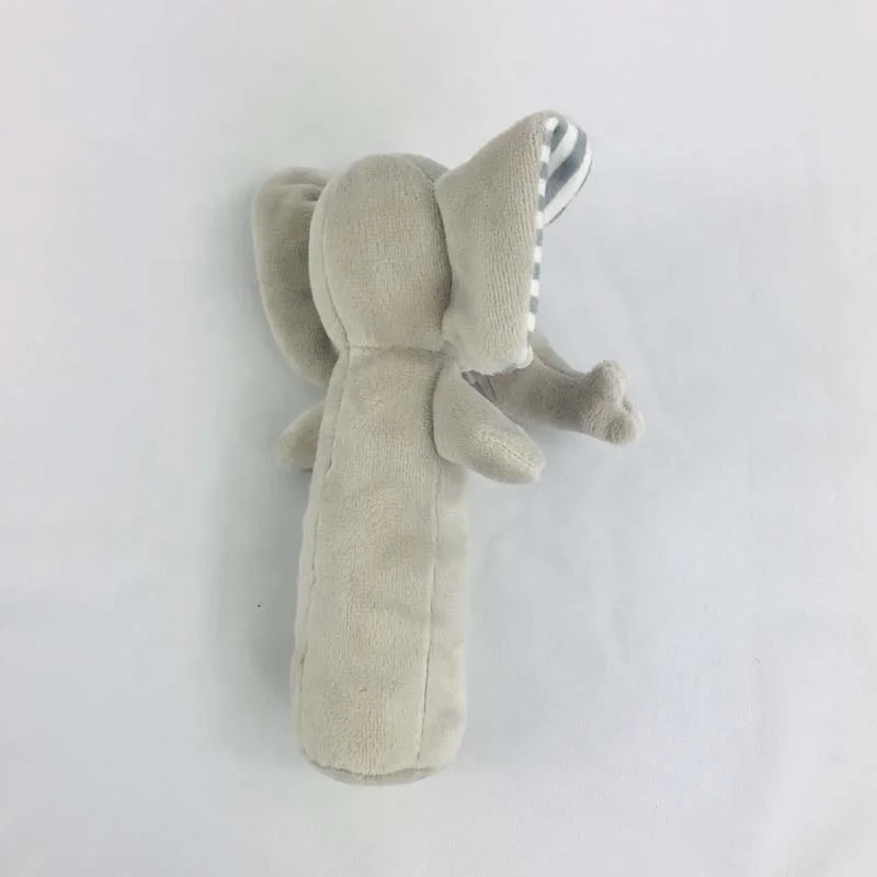 Мягкие плюшевые игрушки-погремушки в виде слона на заказ