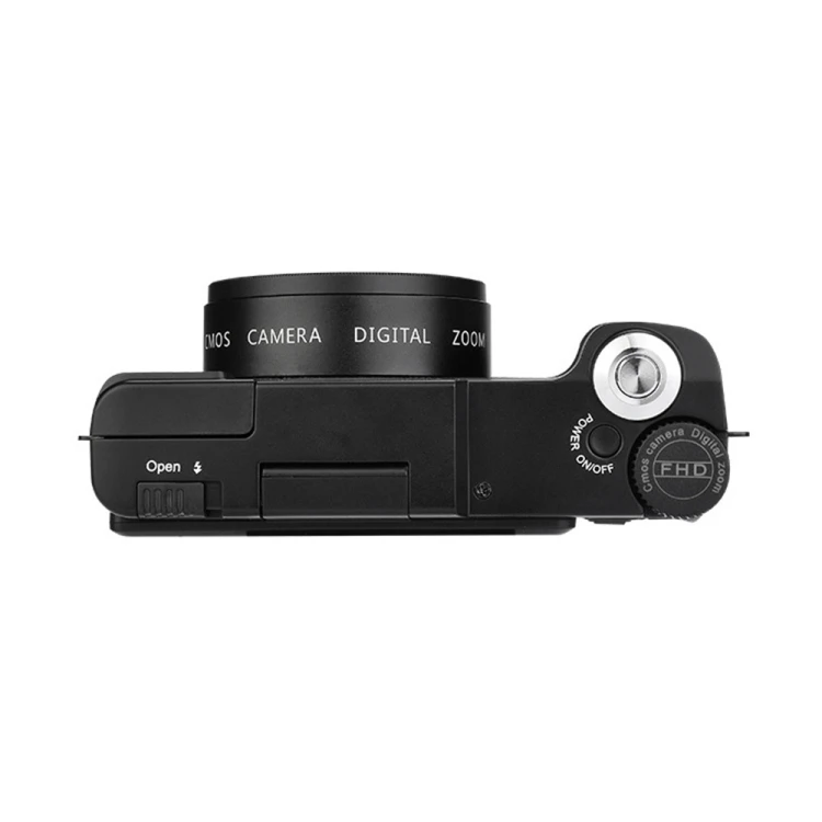 Fotocamera Digitale 4K HD Da 75MP Con Doppio Sensore, Zoom 18X, Schermo LCD 3 Pollici, WiFi E Flash – Ideale Per Principianti E Viaggi - 2