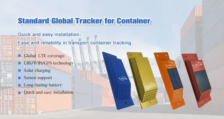 Ilinkcon Container Gps Tracker Global Sim Mah G Container