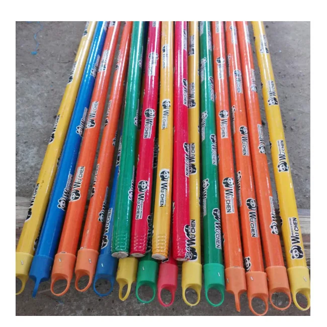 Pvc Covered Wooden Handle for Broom Less Than 1 Dollar
