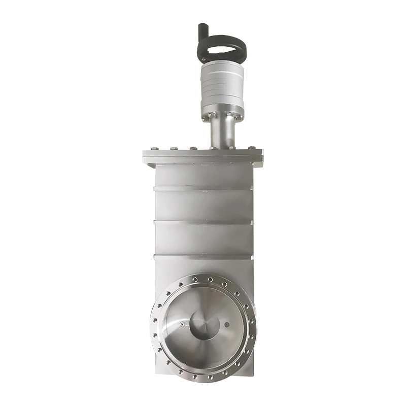 Power Operated Knife Gate Stainless Steel Manual Flapper Valve