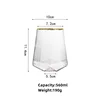 Vaso de agua transparente