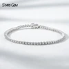 925 Sterling Silver plated white gold