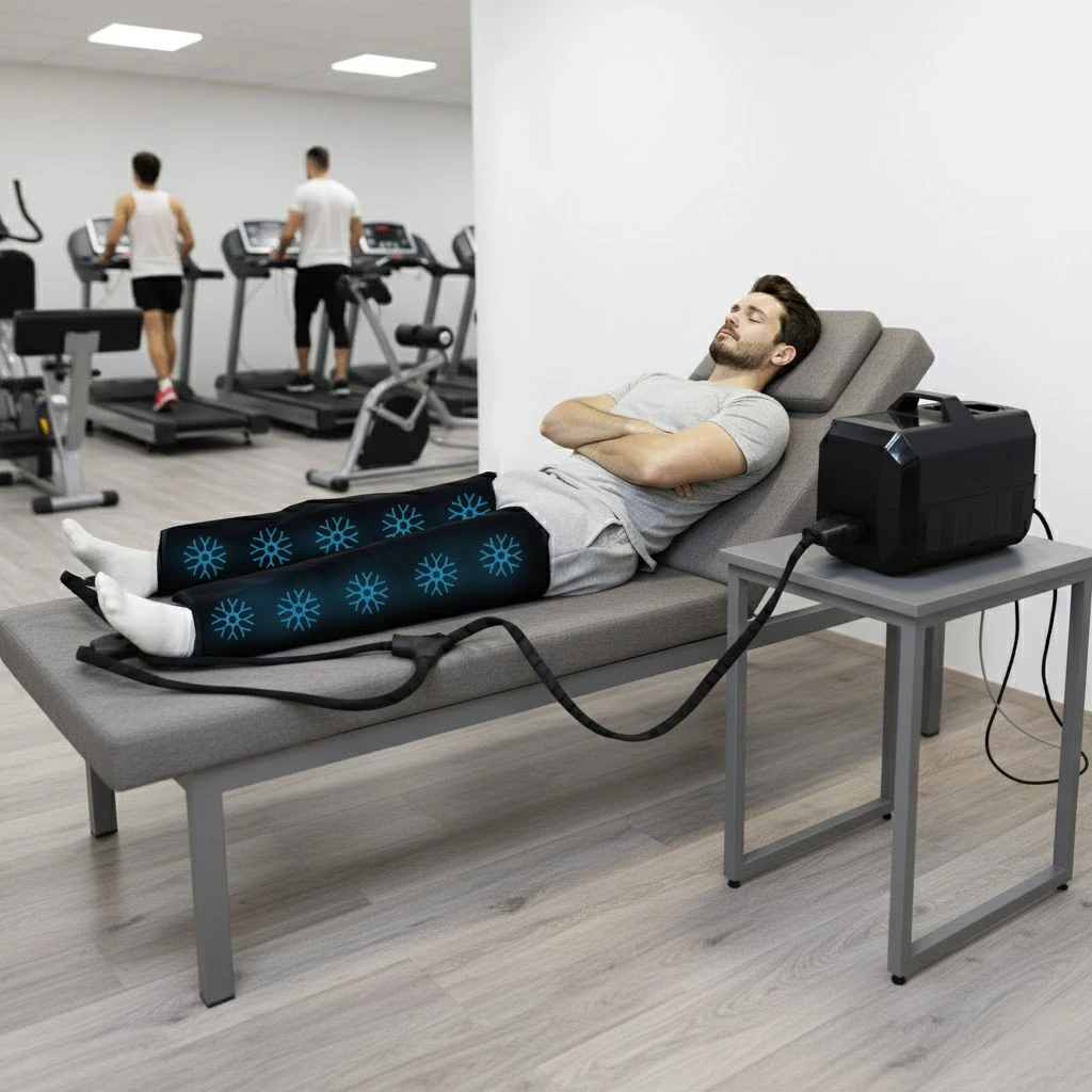 Makabuluhang Sports Recovery 3-sa-1 Cryotherapy Device na Massager para sa Paa