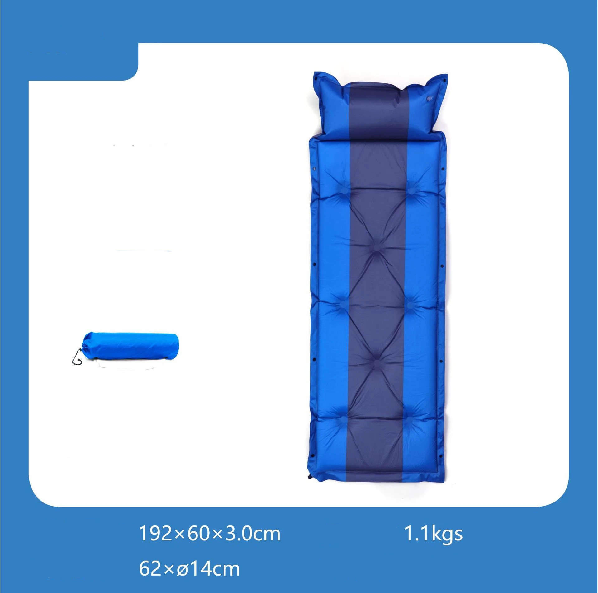 Air Camping Mats Inflatable Cushion Moistureproof Outdoor Hiking