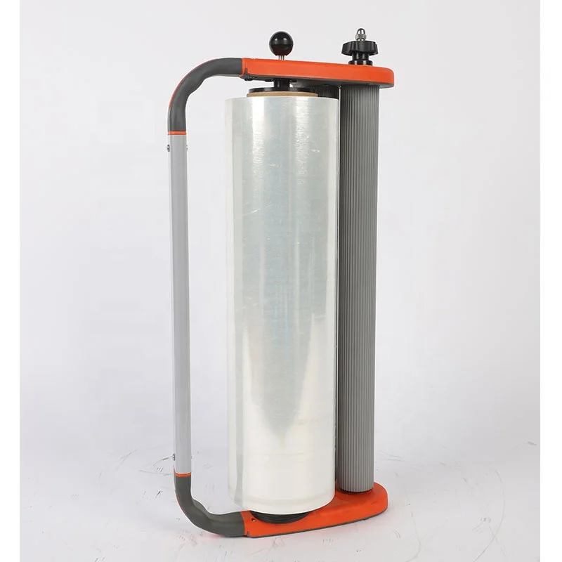 Easy-to-Operate Manual Stretch Wrapping Machine Hand Tools Dispenser for Stretch Film for Paper Packaging