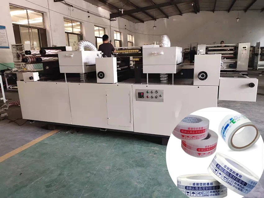 2 Colors Automatic Bopp Tape Adhesive Tape Printer Printing Machine Buy Tape Printer Printing