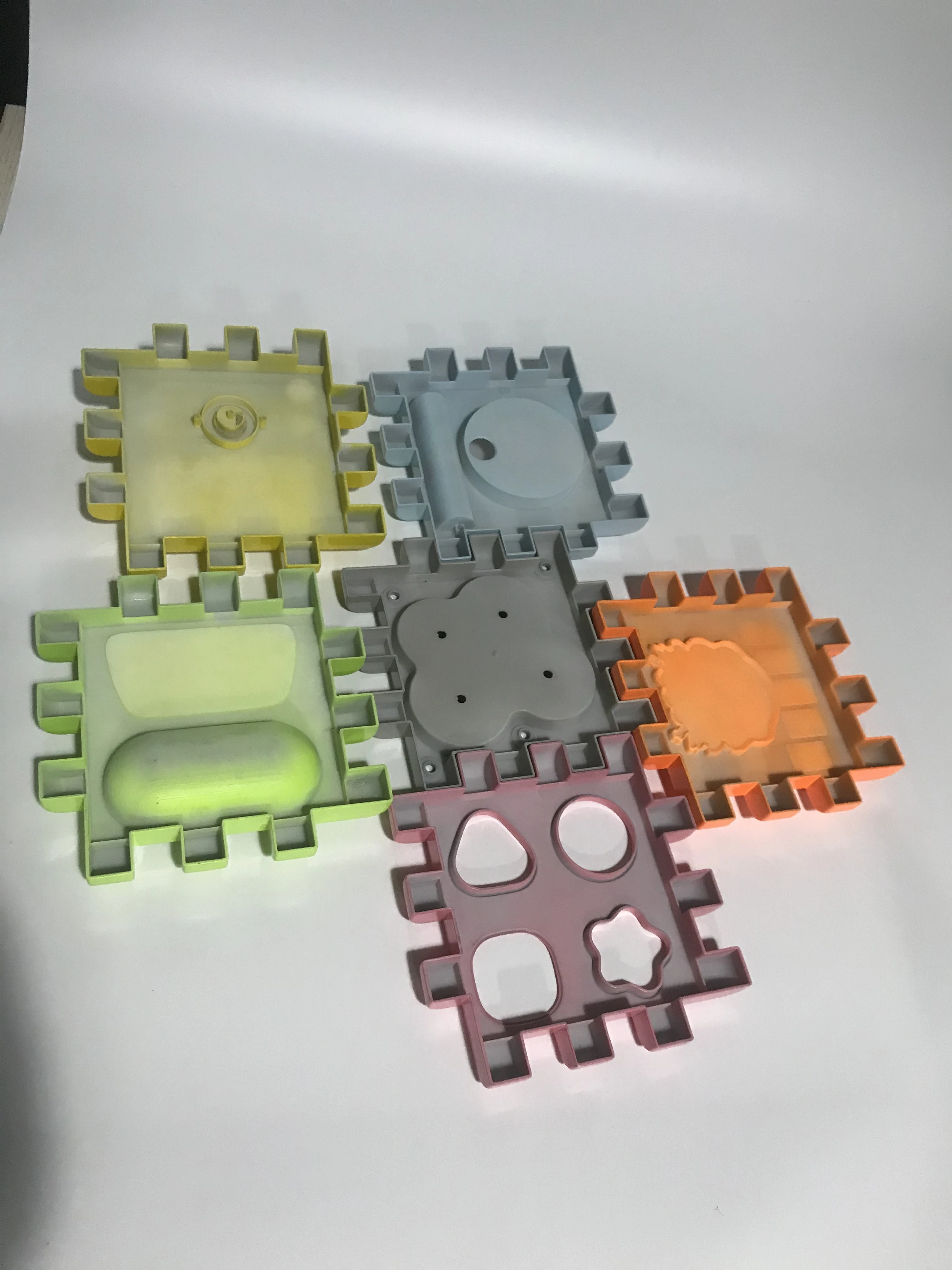 
 Высокоточный режим FDM Abs пластик УФ яркая живопись быстрая Прототипная модель услуги 3D-печати  