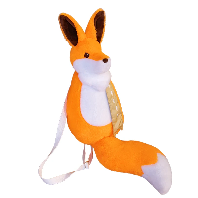 fox plush backpack