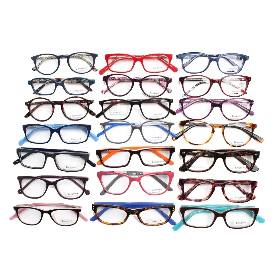 Wholesale Assorted Cheap Price Eyeglasses Frame Metal Stock Ready