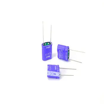 high voltage low ESR 5V 1F Cylindrical Ultra Capacitor for metering and smart watch