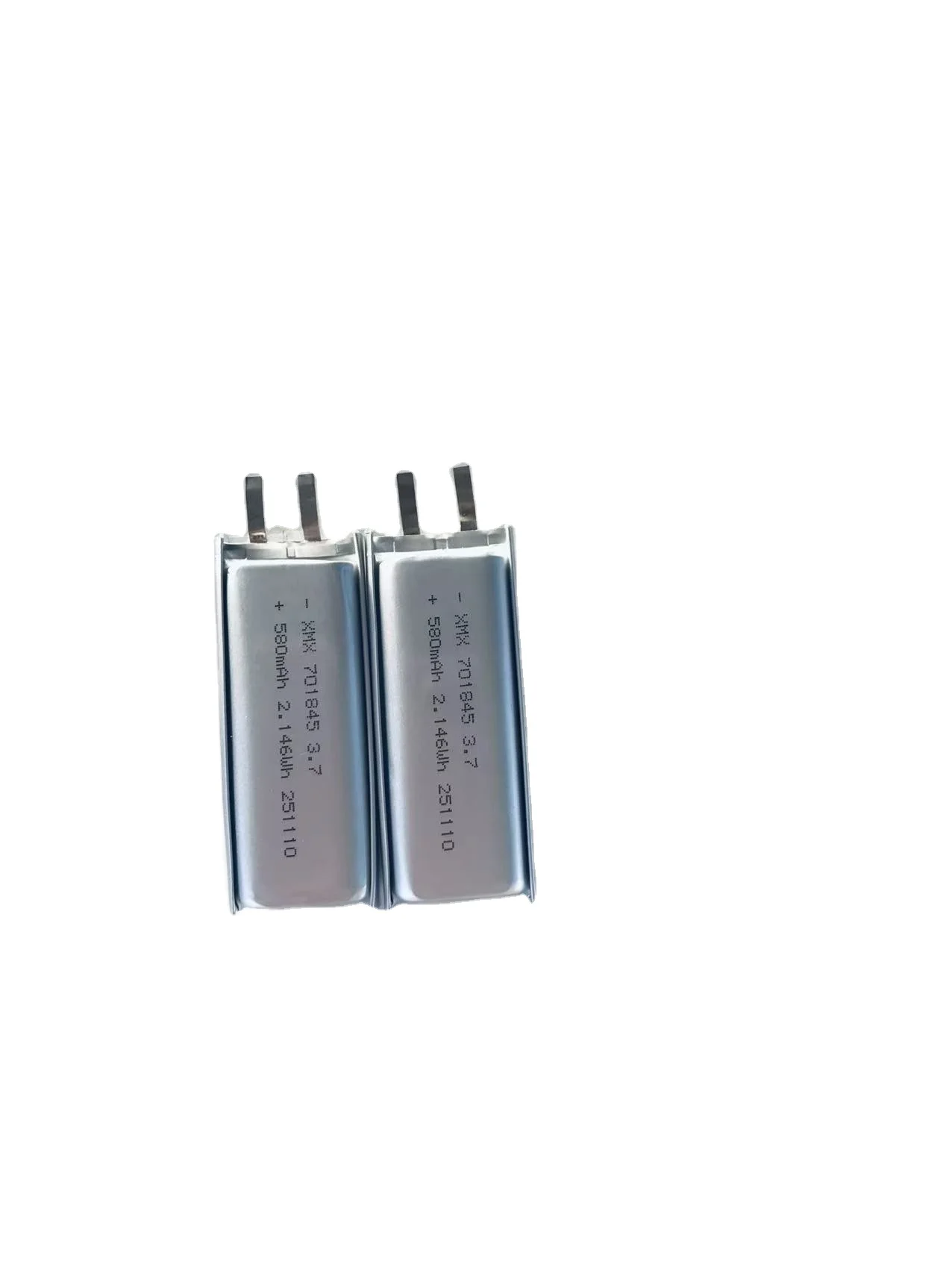 Rechargeable Polymer Li-ion 701845 3.7V 580mAh LiPo Battery Pack in Stock Guangdong China H0418ec2cb6af4aaba5174378260ec0eev