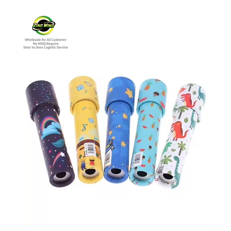 Новый дизайн интерактивный калейдоскоп волшебные классические игрушки развивающая бумажная вращающаяся игрушка для детей