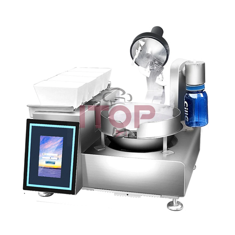 Restaurant Auto Cooking Machine Stir Fryer Healthy and Safety Rotating Automatic Wok Cooking Machine Fry Fried Rice Machine